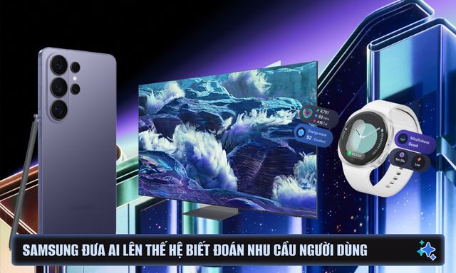Thắng loạt giải nhờ Galaxy AI, năm 2026 Samsung đưa AI lên thế hệ biết đoán nhu cầu người dùng
