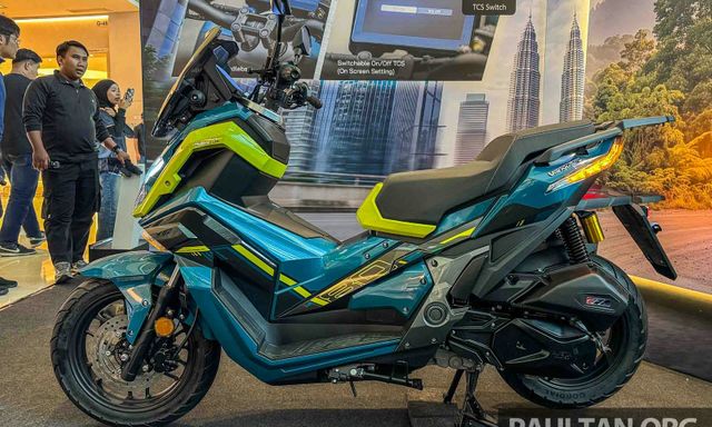 Đối thủ Honda ADV160 lộ diện giá chỉ 60 triệu đồng, trang bị phanh ABS, TCS cùng camera hành trình cực xịn