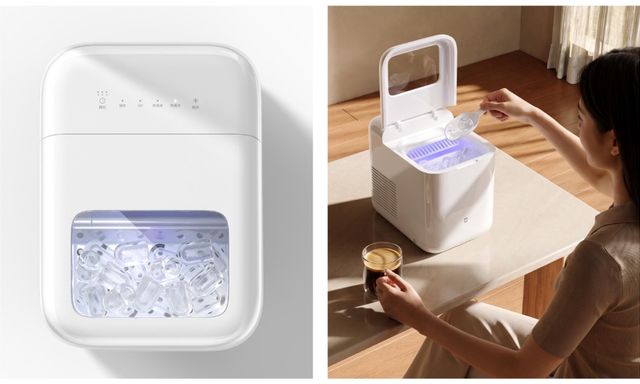 Xiaomi ra mắt máy làm đá mini: Chỉ từ 6 phút có đá, tích hợp đèn UV khử khuẩn, giá chỉ hơn 1 triệu