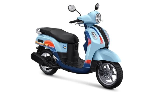 Mẫu xe tay ga Yamaha Fazzio Sunset Blue ra mắt với giá 34 triệu đồng, sở hữu công nghệ lai khiến Honda Vision phải dè chừng