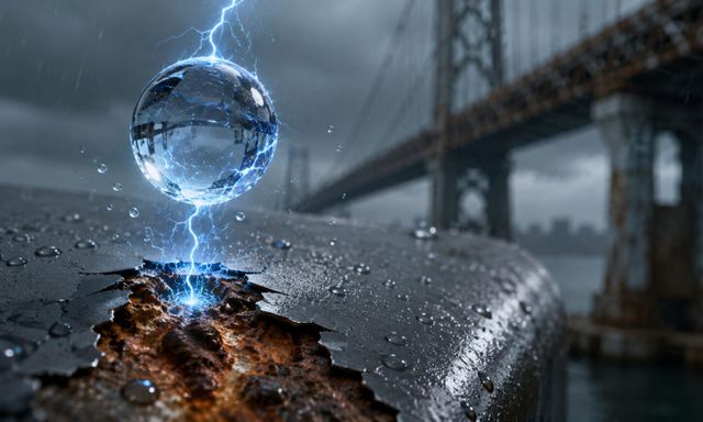 Bí mật ma quái từ giọt nước mưa mang nguồn điện nghìn volt phá hủy các công trình kim loại đắt giá