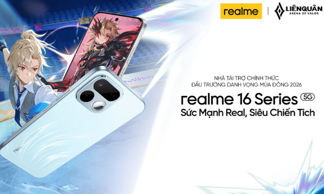 realme gắn bó với giải Đấu Trường Danh Vọng trong mùa thứ 3 liên tiếp