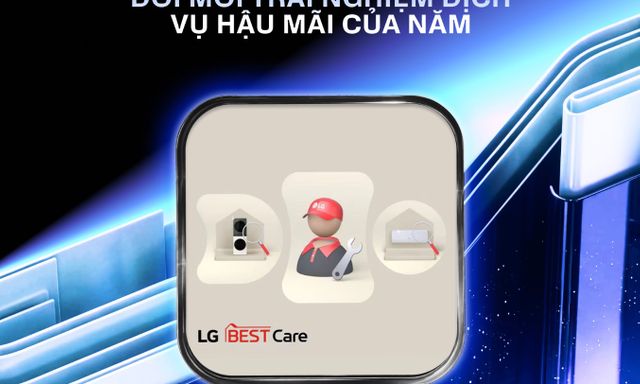 Better Choice Awards 2026: LG Best Care giành giải Đổi mới trải nghiệm dịch vụ hậu mãi của năm