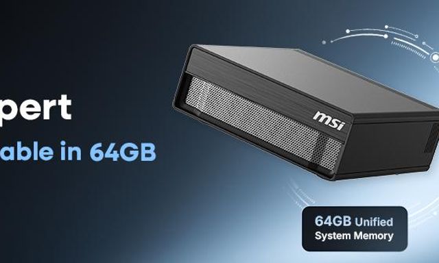 MSI tung EdgeXpert 64 GB, máy tính AI 1,2 kg có thể chạy mô hình 100 tỷ tham số tại chỗ