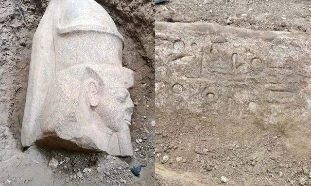 Người đàn ông bất ngờ phát hiện di tích tượng Pharaoh Ramses II cao gần 9 mét ngay trên đất nhà mình