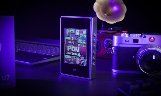 MUSE HiFi ra mắt U7: DAC/Amp di động có hệ điều hành riêng, màn hình 3,5 inch và công suất tới 1.100 mW