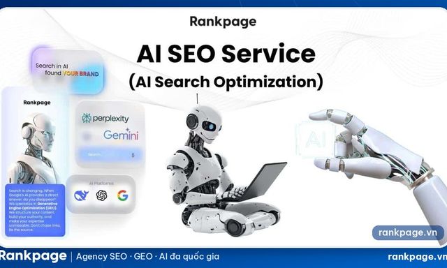 Rankpage chính thức triển khai dịch vụ SEO AI và GEO tại Việt Nam