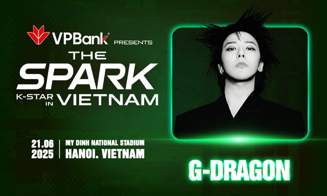 HOT 1000 độ: G-Dragon hẹn fan Việt ngày 21/6, siêu concert VPBank K-Star Spark sẽ diễn ra tại SVĐ Mỹ Đình!