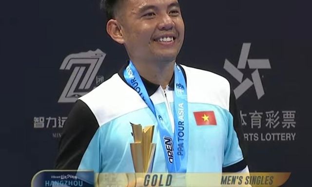 Rạng danh pickleball Việt Nam: Lý Hoàng Nam đánh bại Jack để lên ngôi vô địch PPA Tour Asia 