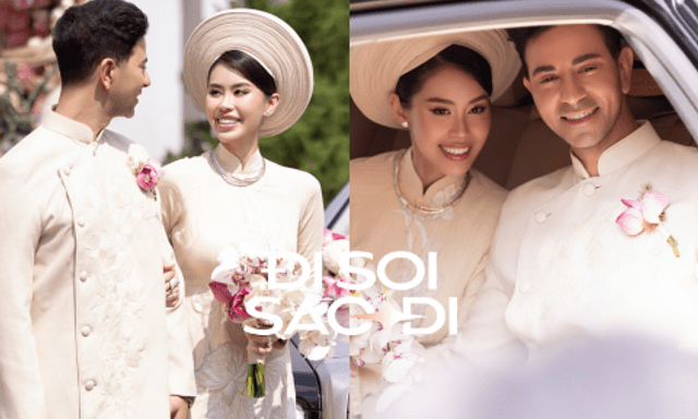 Toàn cảnh đám cưới xa hoa của Tiên Nguyễn: Cô dâu đeo kim cương, ngồi Rolls-Royce về nhà chồng, Hà Tăng và cả gia đình tỷ phú góp mặt!
