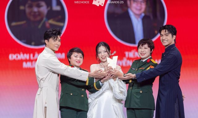 Mưa Đỏ chiến thắng rực rỡ tại WeChoice Awards 2025
