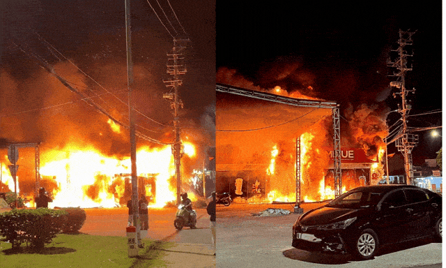 NÓNG: Cháy lớn tại quán Mixue ở Quảng Ninh, lửa bùng dữ dội thiêu rụi cửa hàng khiến nhiều người hốt hoảng