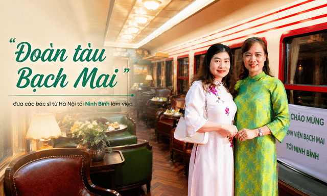 Điều đặc biệt sáng nay: Bên trong chuyến tàu đầu tiên đưa bác sĩ Bệnh viện Bạch Mai từ Hà Nội đến Ninh Bình làm việc