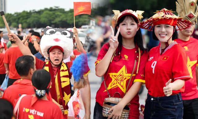 Mỹ Đình sục sôi trước giờ bóng lăn, Việt Nam đang rất gần chức vô địch rồii!