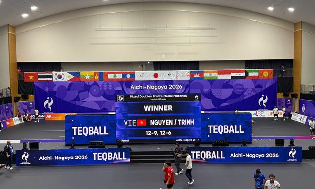 Teqball mang về huy chương đầu tiên cho thể thao Việt Nam tại ASIAD