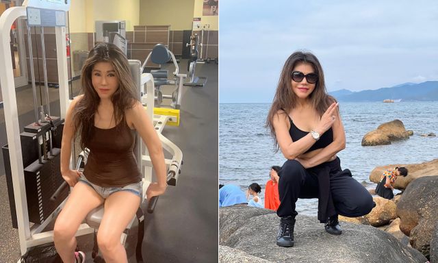 Nữ ca sĩ U70 tập gym 4 tiếng 1 ngày, body gợi cảm: Hôn nhân viên mãn dù không đám cưới, không con cái