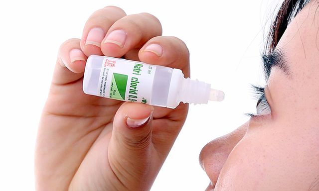 Thu hồi nước muối nhỏ mắt Natri clorid 0,9% vì không đạt 