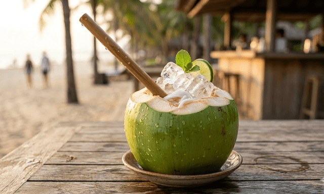 Khuyến cáo khi uống nước dừa trong những ngày hè