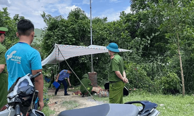 Điều tra vụ anh trai chém vợ chồng em ruột thương vong