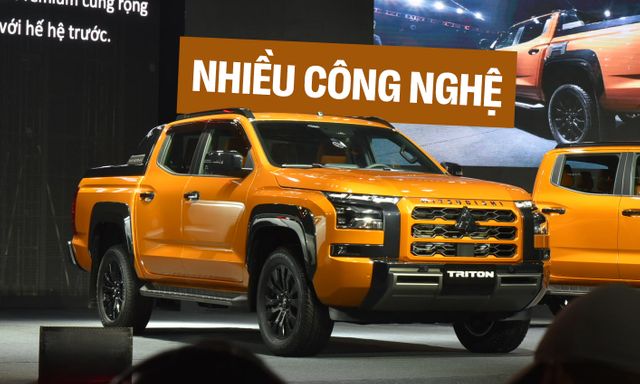 Mitsubishi Triton 2024 ra mắt Việt Nam: Giá từ 655 triệu, thêm động cơ bi-turbo, nhiều công nghệ mới đấu Ranger