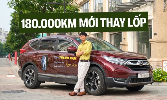 ‘Bào’ Honda CR-V gần 440.000km, chủ xe tại Thái Bình khẳng định: ‘Chưa một lần bổ máy, đi vẫn tiết kiệm 6,5 lít/100km’