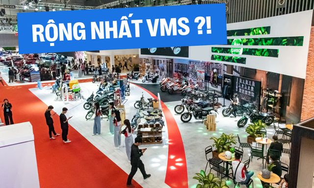 Gian hàng khủng nhất, nhiều xe nhất VMS 2024 gọi tên…