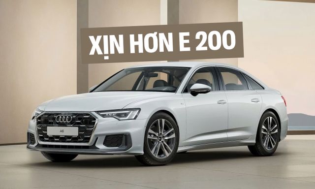 Audi A6 2025 về Việt Nam đầu năm sau: Giá dự kiến 2,299 tỷ, có gói thể thao, đèn Matrix, cạnh tranh E 200