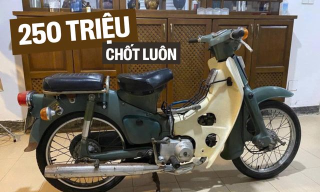 Chốt Honda Cub từng của Trịnh Công Sơn giá 250 triệu trong 10 phút, chủ xe chia sẻ: ‘Không biết đi xe máy, sẽ đại tu để trưng bày’