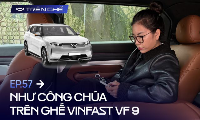 Nội thất VinFast VF 9 qua góc nhìn bạn gái chủ xe: ‘3 hàng ghế, cốp đều thoải mái, lên Trạm Tấu cũng không mệt’ 