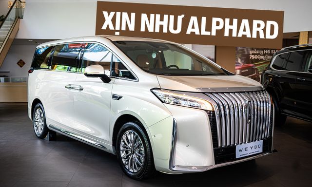 Xe như Toyota Alphard này dễ về Việt Nam đầu 2025: Nội thất kiểu 'chủ tịch', mạnh 480hp, hết xăng vẫn chạy được 140km