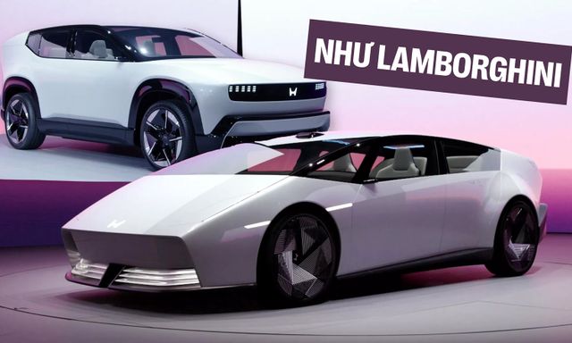 Mẫu Honda mới này trông như Lamborghini nhưng có 4 cửa, thay gương bằng camera, nhiều tính năng tự lái