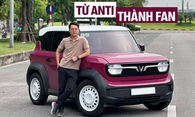 Từ ‘anti xe điện’ đến chốt VinFast VF 3 cho vợ sau khi đi VinBus, chủ xe chia sẻ: ‘Không nghĩ dùng thực tế hay vậy’