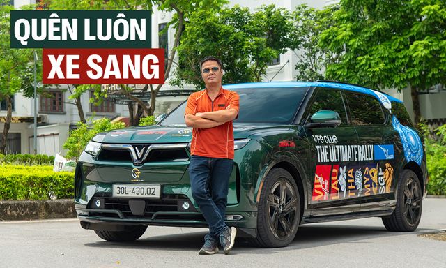 Lái VinFast VF 9 ‘gánh team’ leo núi Tây Bắc sạt lở, chủ xe chia sẻ: ‘Cố phá mãi xe chưa hỏng, dùng xong bỏ xó xe sang ở nhà’