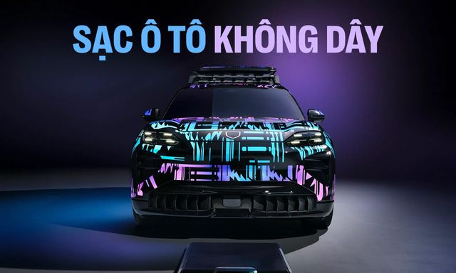 Dùng xe điện giờ sướng tới cỡ này: Quên việc cắm sạc đi vì xe Porsche có thể sạc không dây được như điện thoại