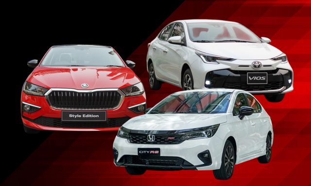 Dưới 600 triệu đồng mua Skoda Slavia, Toyota Vios hay Honda City đều bản ‘full’, bảng bóc tách này sẽ giúp bạn dễ lựa chọn hơn