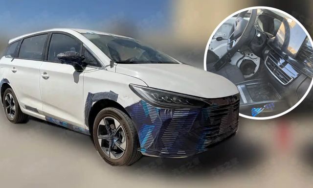 BYD M6 facelift xuất hiện: Là bản hybrid thay vì thuần điện, nội thất mới, cần số điện tử chuyển lên vô lăng