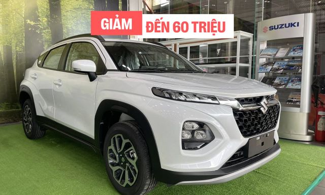 Suzuki Fronx tiếp tục giảm giá: Nhiều nhất đến 60 triệu đồng, giá thực tế còn thấp hơn Raize, Sonet, Venue