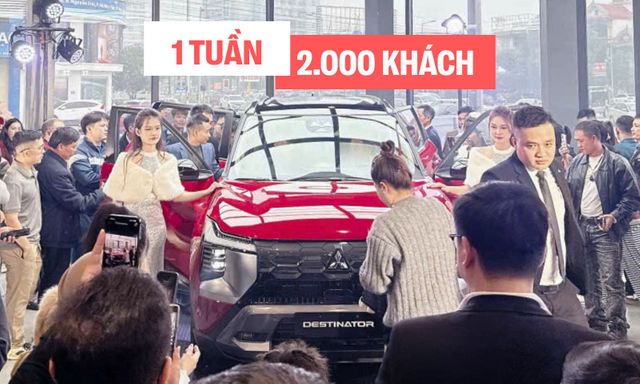 Tin sét đánh với CX-5: Mitsubishi Destinator hút 2.000 đơn đặt hàng trong 7 ngày, cứ 4 khách thì 3 người chốt bản Ultimate cao nhất