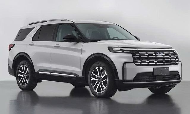 Ford Explorer facelift xuất hiện cạnh Việt Nam: Đầu xe hoàn toàn mới nhưng động cơ 2.3L EcoBoost giữ nguyên, nội thất chưa tiết lộ