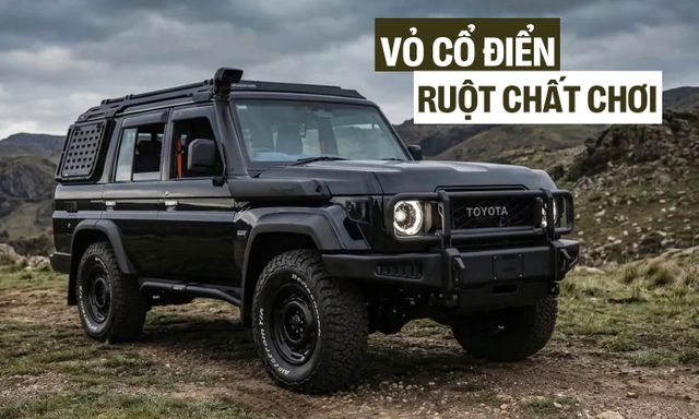 Bản Toyota Land Cruiser này dành cho ai thích dáng hoài cổ nhưng vẫn đủ công nghệ hiện đại: Giá quy đổi hơn 3,8 tỷ đồng, nhiều đồ chơi off-road