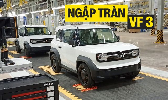 Bên trong nhà máy hơn 26.000 tỷ đồng của VinFast tại Indonesia: Tràn ngập VF 3, sẽ sản xuất VF 5, VF 6, VF 7, có thể thêm cả Limo Green năm sau