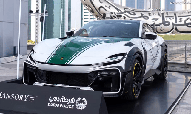Siêu SUV Ferrari Purosangue độ Mansory 'về đội' cảnh sát Dubai: Ngoại hình hầm hố, tội phạm phải rén vì thông số khủng