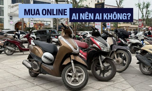 Mua xe máy online: ‘Chỉ dành cho người rành xe có nhiều kinh nghiệm’