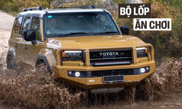 Toyota Land Cruiser Prado nâng cấp bản cho người mê phượt địa hình: Giá quy đổi gần 1,7 tỷ đồng, có trang bị giống Lexus GX 550