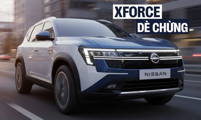 Nissan Tekton lộ diện trên đường: 2 màn hình lớn, máy xăng nhưng mâm như xe điện, có ADAS, sắp ra mắt cạnh tranh Xforce, Creta