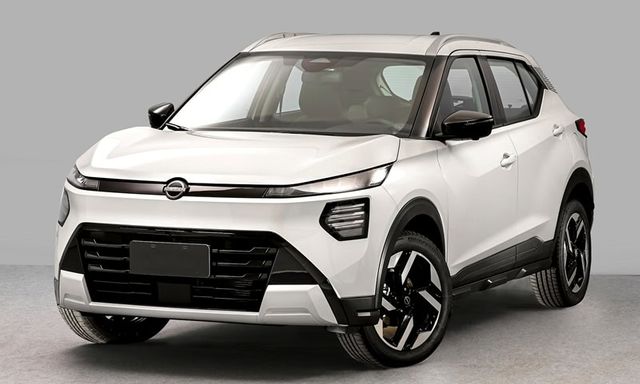 Nissan Kicks có bản nâng cấp: Thiết kế mới như Macan, màn hình to hơn, nhiều khả năng có phanh tay điện tử