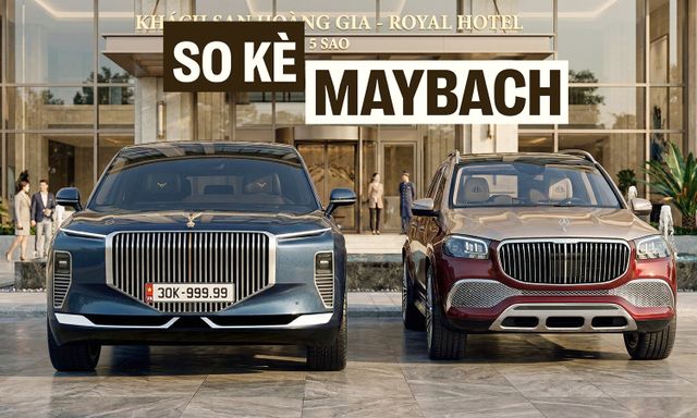 Bộ đôi xe siêu sang Lạc Hồng lăn bánh trên phố thế nào, đứng cạnh Maybach ra sao - Bộ ảnh và clip này sẽ giúp bạn trả lời câu hỏi đó