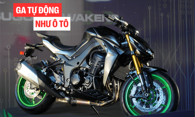 Kawasaki Z1100 SE ra mắt Việt Nam: Động cơ mạnh hơn, có trang bị như ô tô, giá bán khiến nhiều người bất ngờ