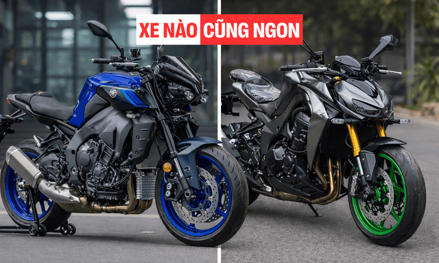 Chọn Kawasaki Z1100 SE hay 'cố' hơn 160 triệu lấy Yamaha MT-10 SP, bảng so sánh này giúp bạn dễ lựa chọn hơn