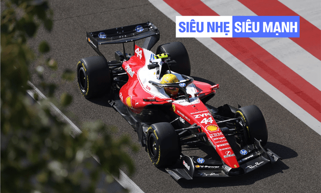 Sốc với cân nặng xe đua F1: Mạnh như siêu xe nhưng nhẹ hơn cả xe hạng A